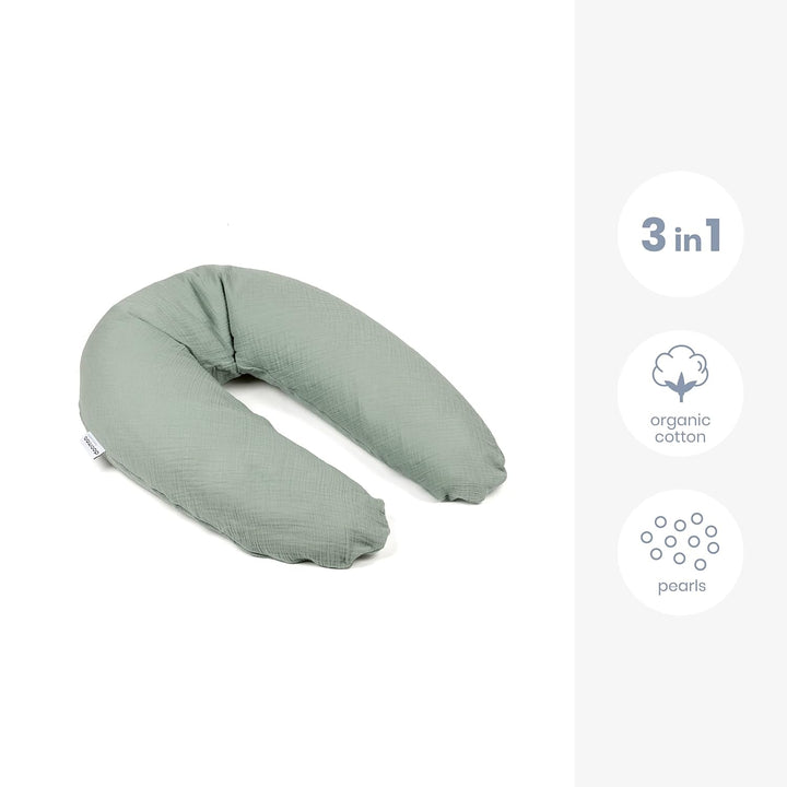 Doomoo Basics – Comfy Big Grosses Stillkissen – Multifunktionales Schwangerschaftskissen für Mutter