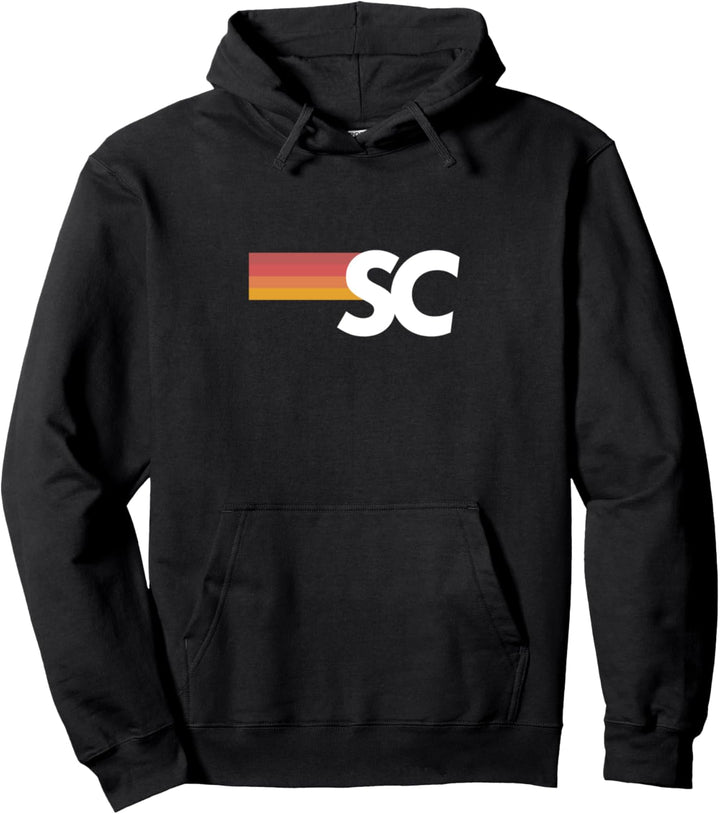 South Carolina Classic Retro Vintage Graphic Design Pullover Hoodie