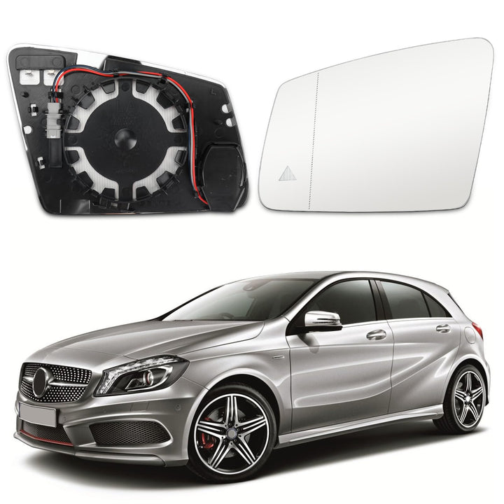 Spiegelglas Ersatz für Mercedes-Benz A B C E S-Class W176 W246 W204 W212 A207 C207 C216, Toter-Winke