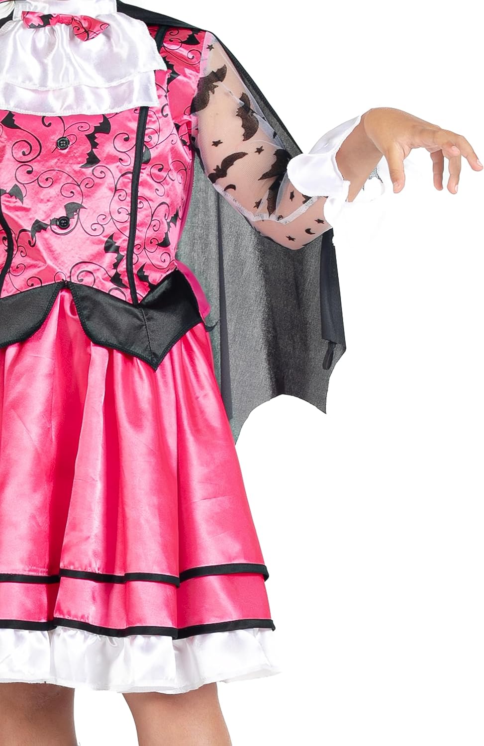 Ciao 61186.5-7 Disguise, Pink, Black, White, 5-7 Years 5-7 years Vampire Lady, 5-7 years Vampire Lad