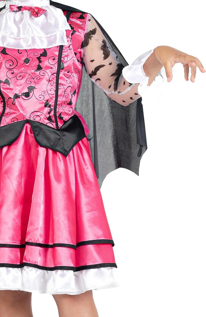 Ciao 61186.5-7 Disguise, Pink, Black, White, 5-7 Years 5-7 years Vampire Lady, 5-7 years Vampire Lad