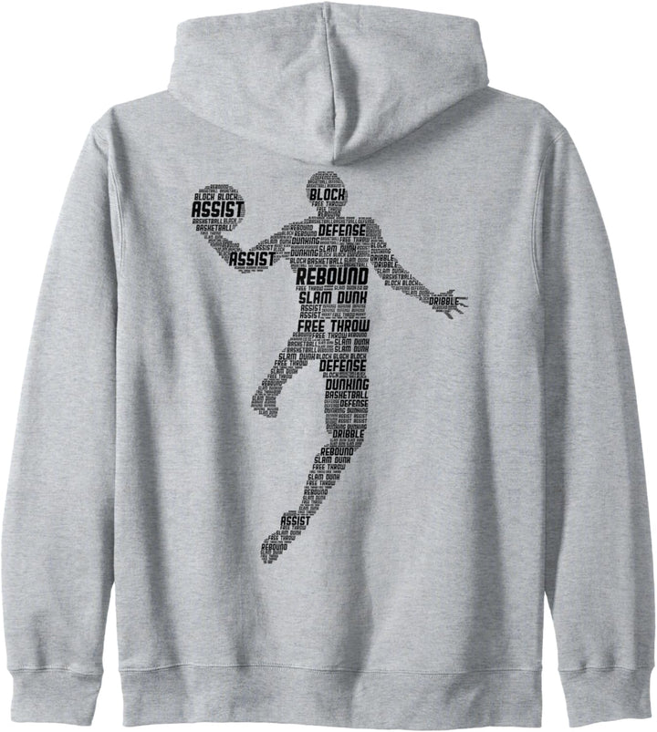 Basketball Basketballer Jungen Herren Kinder Kapuzenjacke