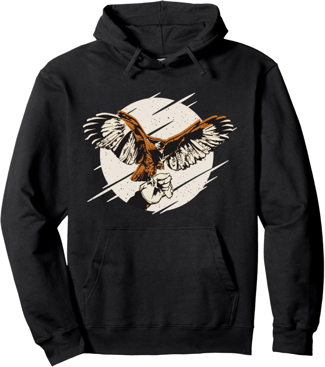 Steinadler Tierpfleger Jäger Falkner Falknerei und Beizjagd Pullover Hoodie