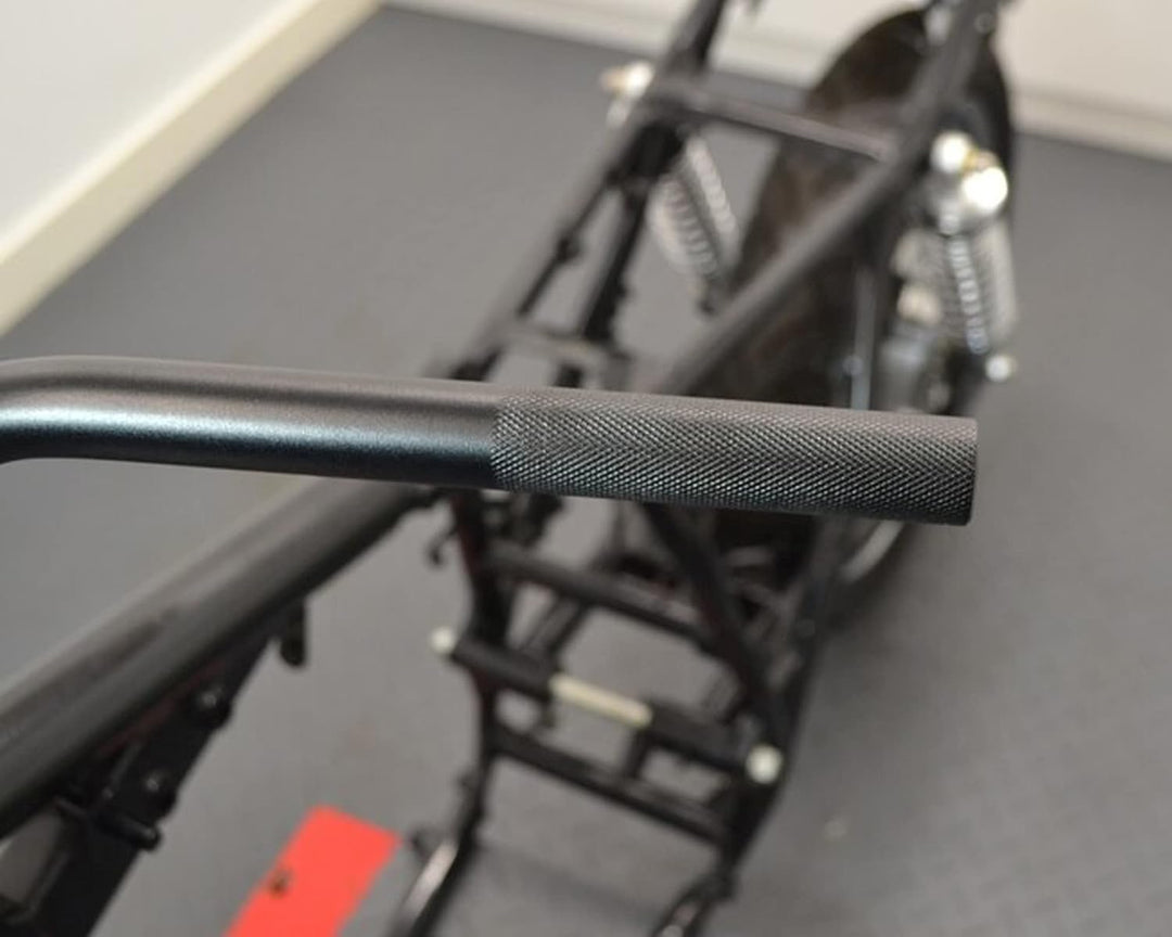 Ape Motorrad Lenker - 22mm (7/8 ") Für Scrambler, Brat Bikes & Strasse Bikes - Schwarzes Leichtmetal