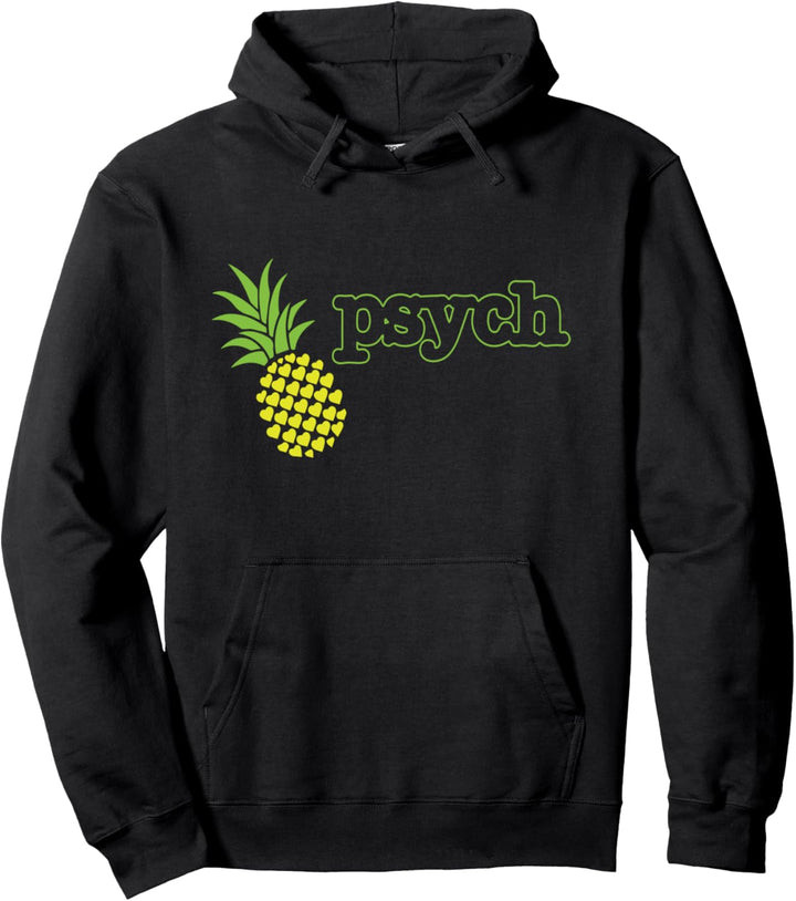 I Love Psych Pineapple Fruit Funny Vintage Pullover Hoodie