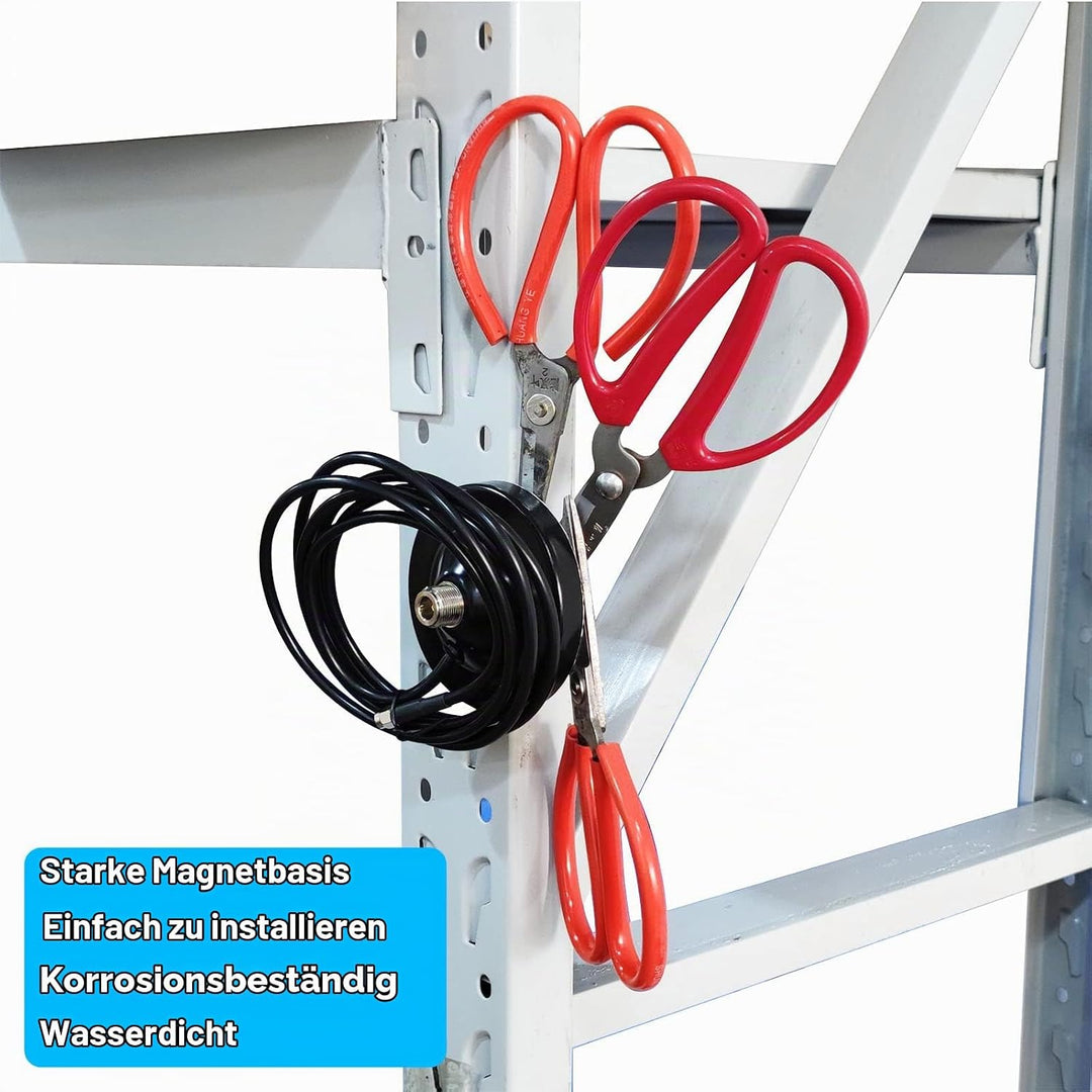 YILIANDUO 868MHz Lora Antenne 3DBI Fiberglas N-Type Stecker Antenne FRP Antenne mit Magnetischer Bas