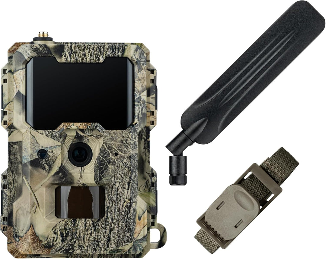 DÖRR Cloud Mini 4G/LTE Wildkamera, Überwachungskamera, Simlockfrei, iOS/Android/Web App, 4G Bild-& V