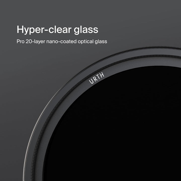 Urth 37 mm Variabler Graufilter ND2-32 (1-5 Stop) ND Filter (Plus+) 37mm, 37mm