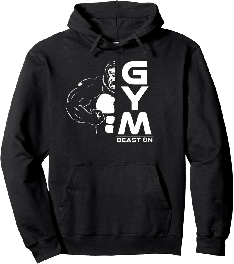 Gym Gorilla Fitness Gym Motivation Training Bodybuilding Pullover Hoodie