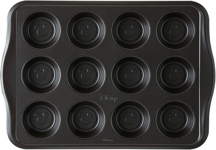 Prestige New Disney Bake with Mickey Mouse Muffinblech zum Backen mit 12 Mulden - Antihaft-Muffinfor