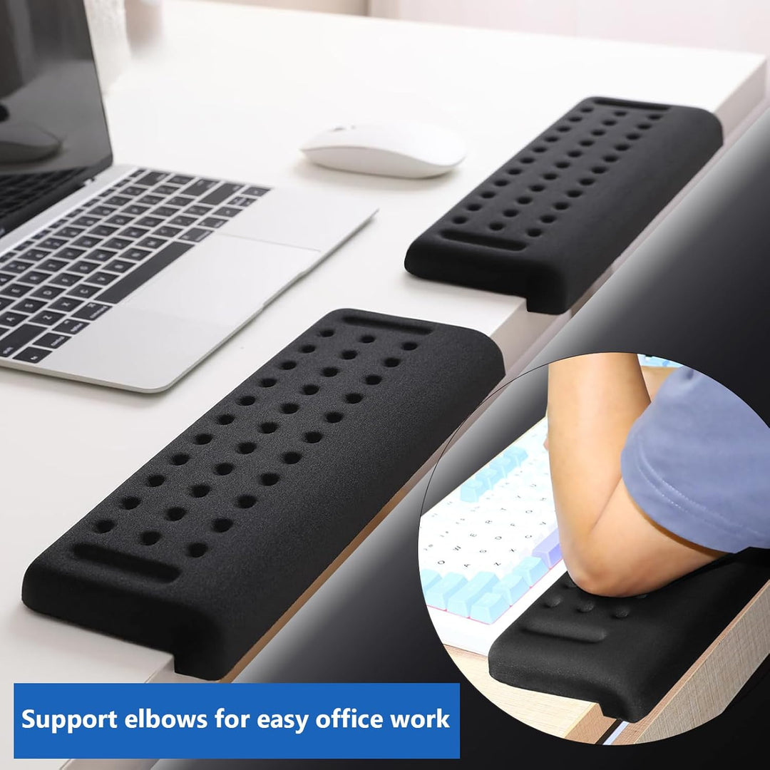2er Set Memory-Schaum Handgelenkauflage & Ellbogenauflage, Ergonomische L-förmige Armauflage Abnehmb