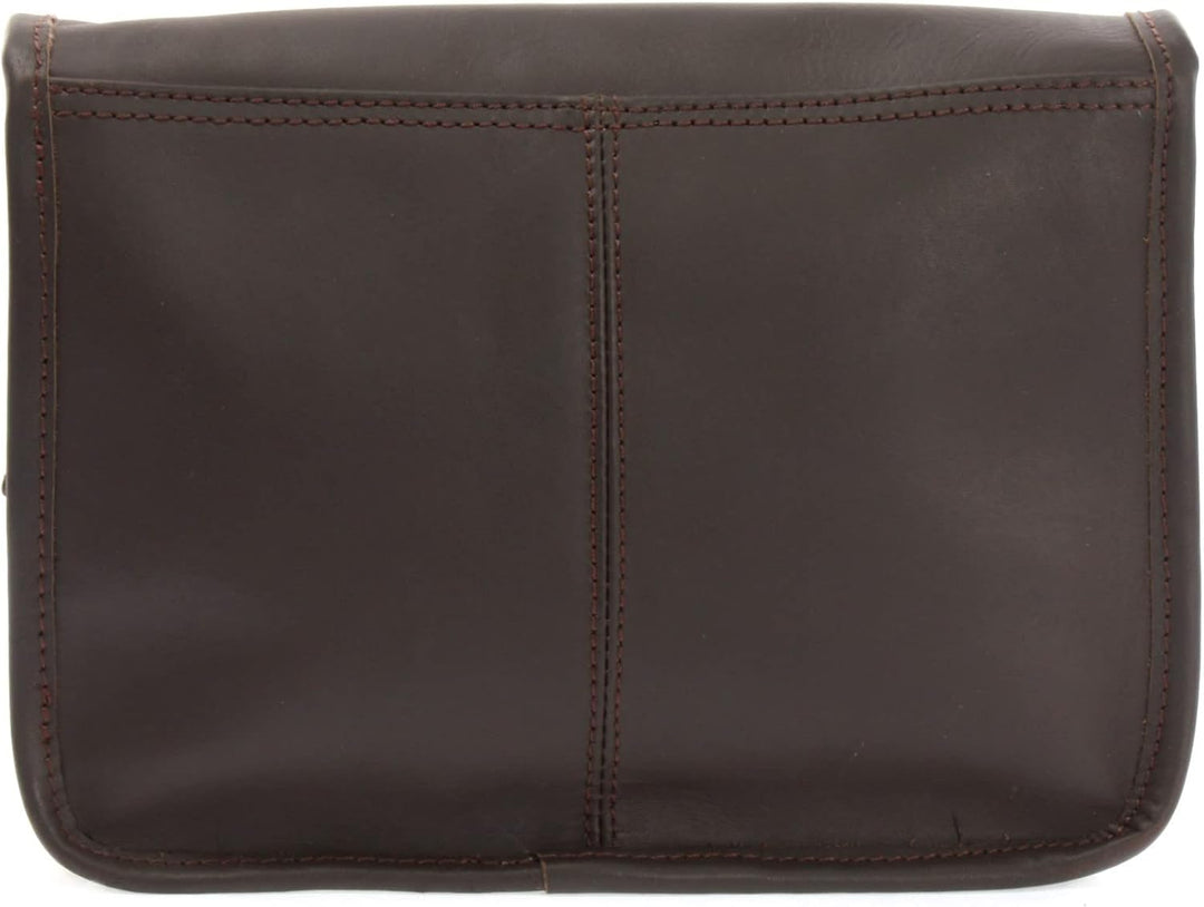 LECONI kleine Schultertasche Umhängetasche Damen Ledertasche Handtasche echtes Rindsleder 26x20x8cm