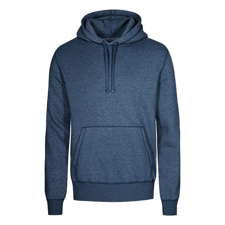 X.O Hoodie Herren, Marineblau-Melange, XL