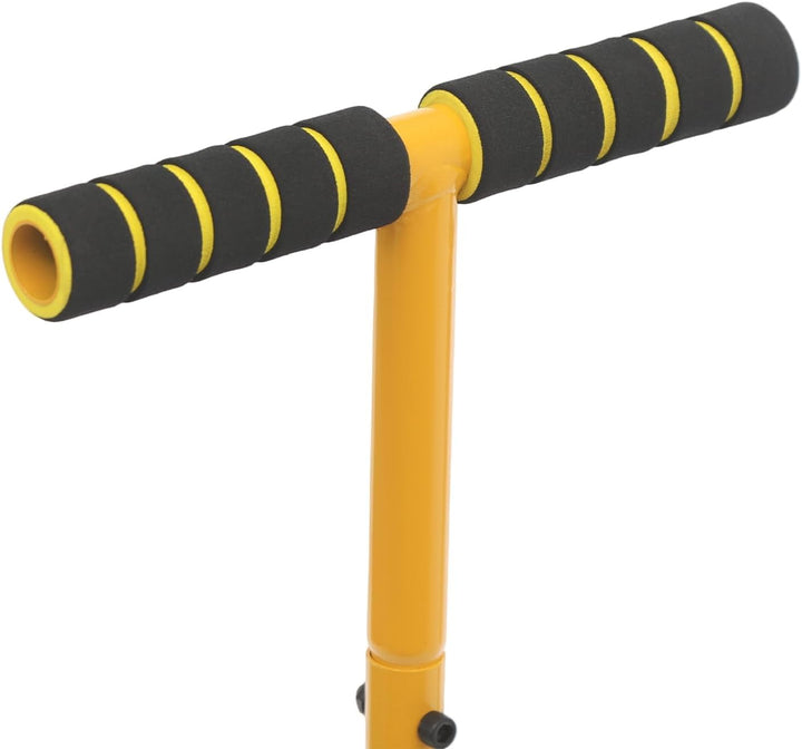 2-in-1 Rasenlüfter, Aerifizierer für Rasen, Manuell Rasenbelüfter mit 16 Eisenspikes, Heavy Duty Han