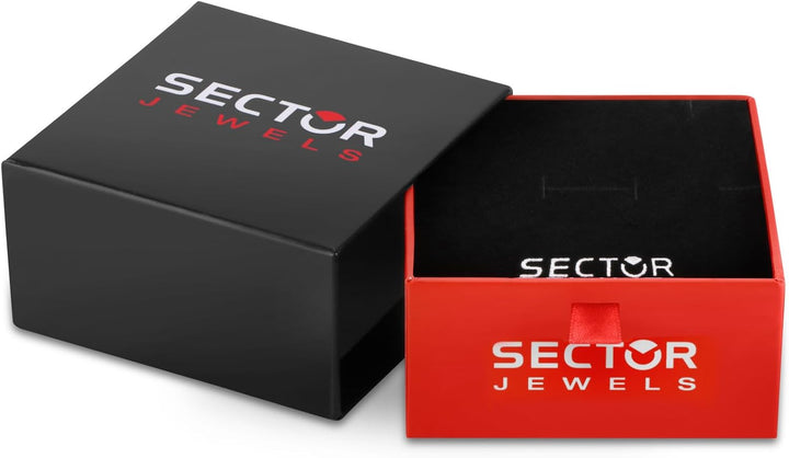 Sector No Limits Herren Halskette, Kollektion MARINE Sector Jewels, Länge 50 cm, aus Edelstahl, Schw