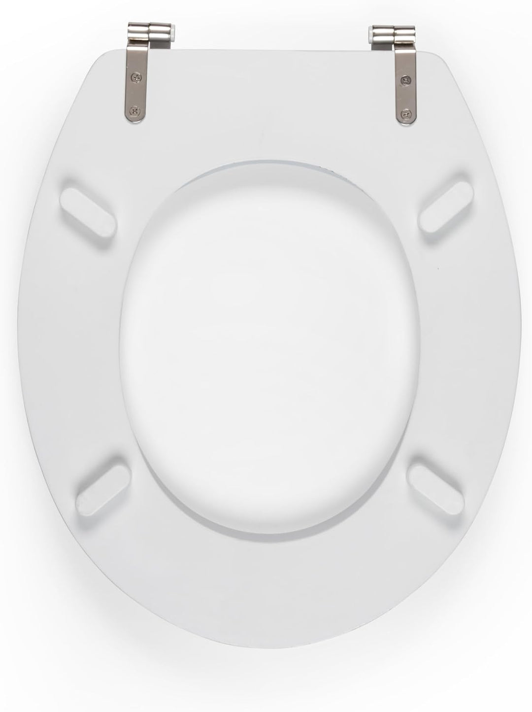 Beldray WC Sitz mit Absenkautomatik, Toilettensitz Holz Abnehmbar, Klodeckel Oval mit Soft Close 43c