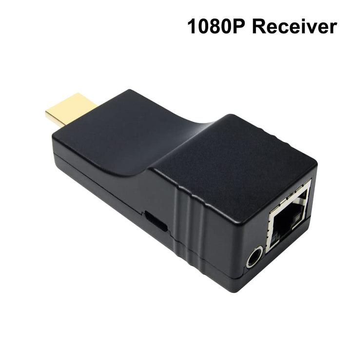 DDMALL ProAV 150M 1080p HDMI Extender Über TCP/IP, Mini Extender Über CAT5e/CAT6 Eins-zu-Eins/Eins-z
