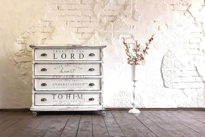 Redesign Decor Transfers Trust In The Lord 24"x32" 655350646837