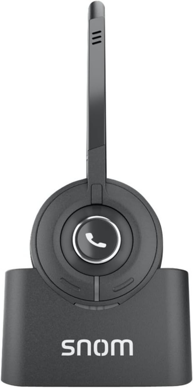 Snom A190 DECT-Headset, HD-Sound, Rauschunterdrückung, Standalone-Telefon oder Paired Mode to Phone