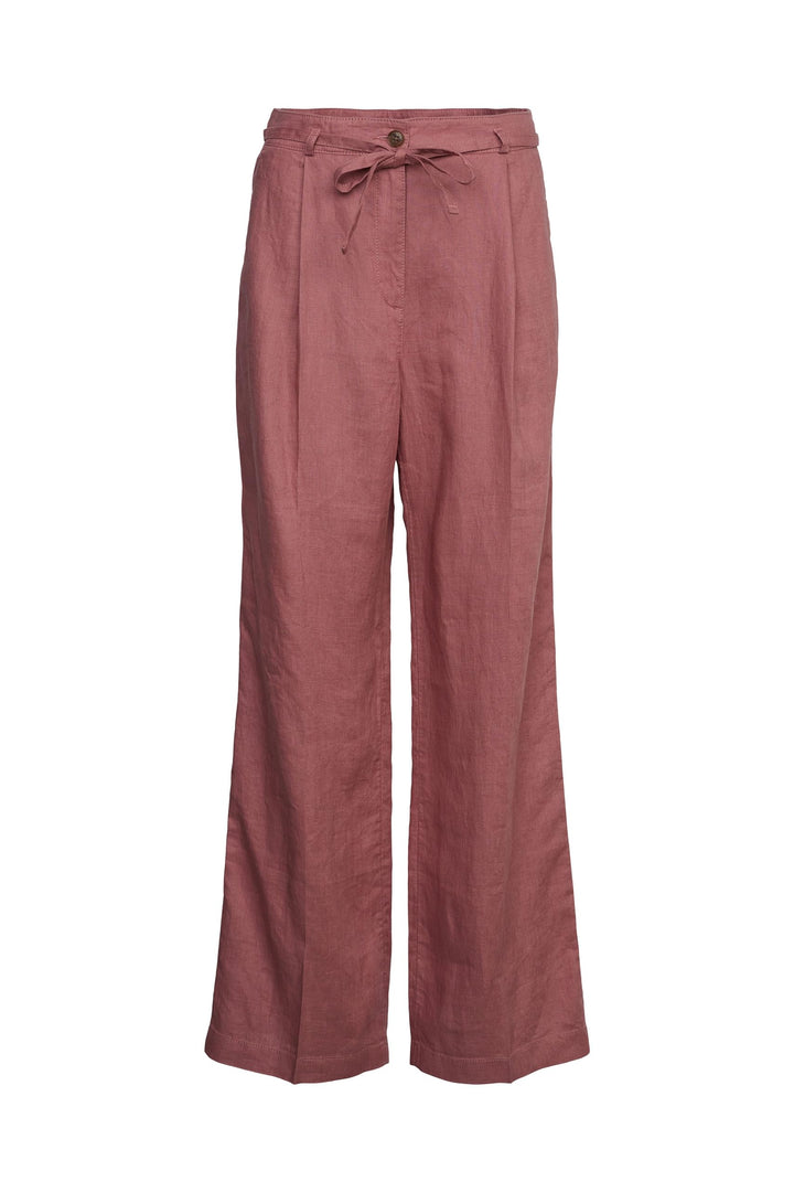 ESPRIT Leinenhose mit weitem Bein 30W / 30L 550/Mauve, 30W / 30L 550/Mauve