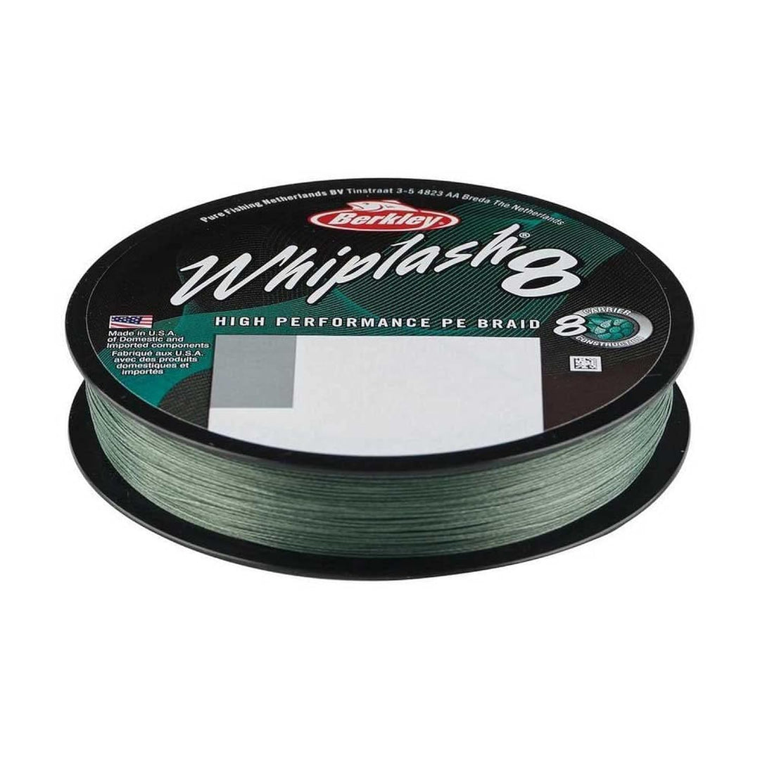 Berkley Whiplash8 Filler Angelschnur 0.25mm-40.0kg-330yr MOSS GREEN, 0.25mm-40.0kg-330yr MOSS GREEN