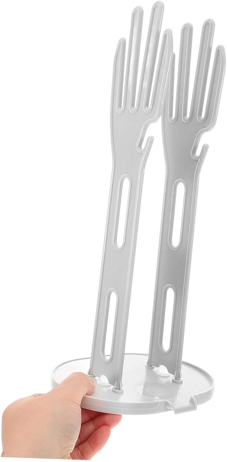 Cabilock Handschuhhalter und Aufbewahrungsständer mit Platzsparendem Design aus Kunststoff Schnelltr