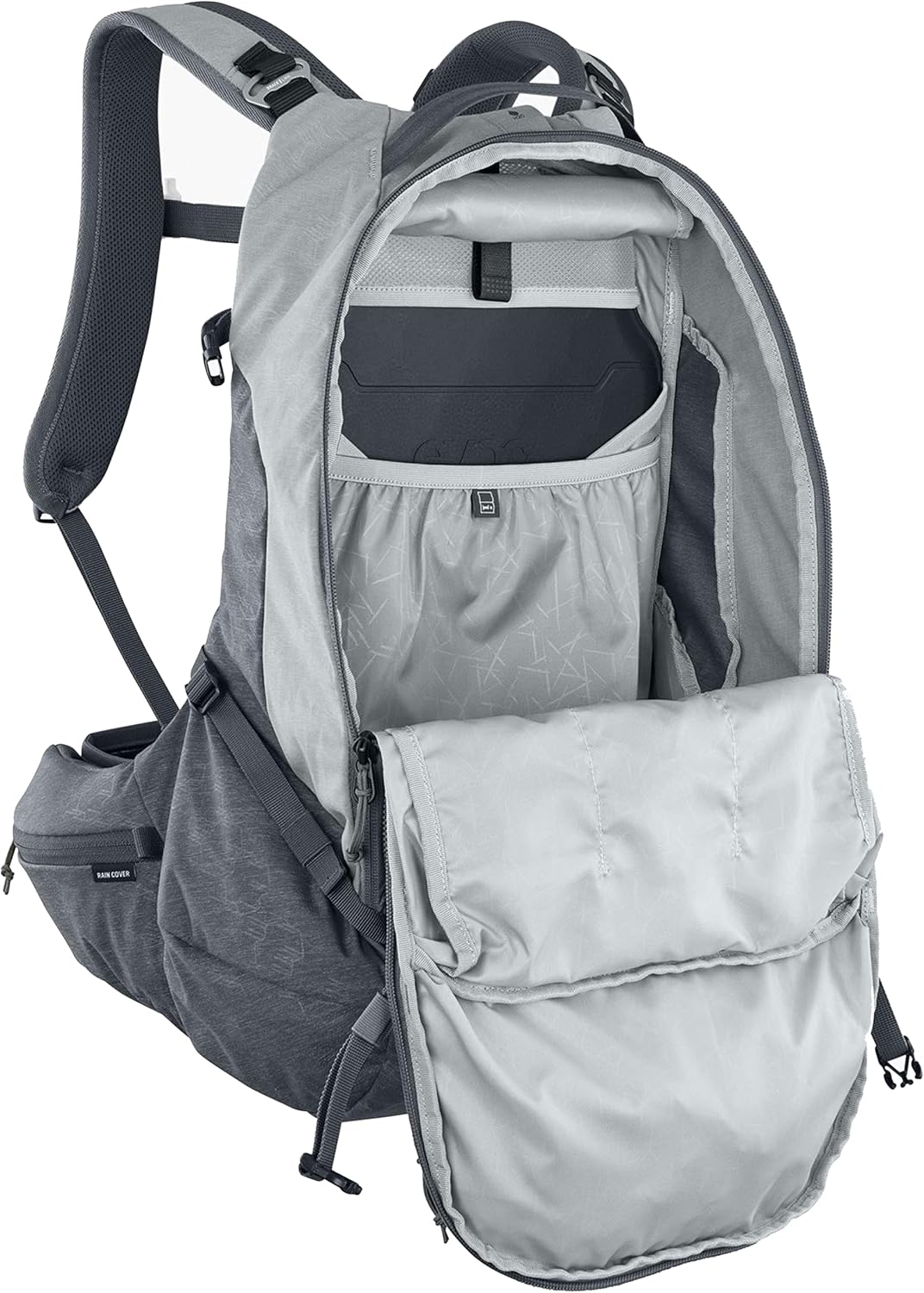 EVOC TRAIL PRO 16l Protektor Rucksack für Tagestouren & Trailriding, Fahrradrucksack (Backpack mit L