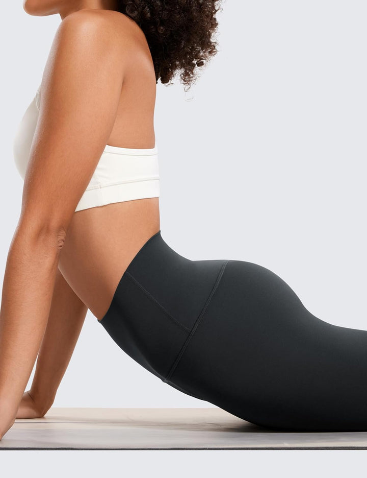 CRZ YOGA Butterluxe Damen High Waist Sport Leggings Blickdicht Yoga Leggins Sporthose Workout Gym Yo