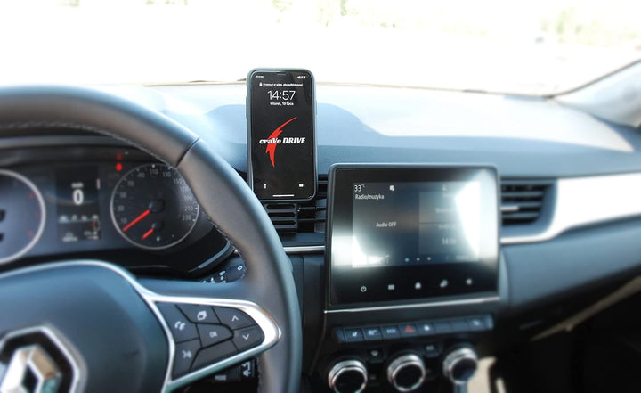 Handyhalterung Auto Magnet I Kompatibel mit Renault Captur 2 Zubehör I 360° Drehbar I Universal Star