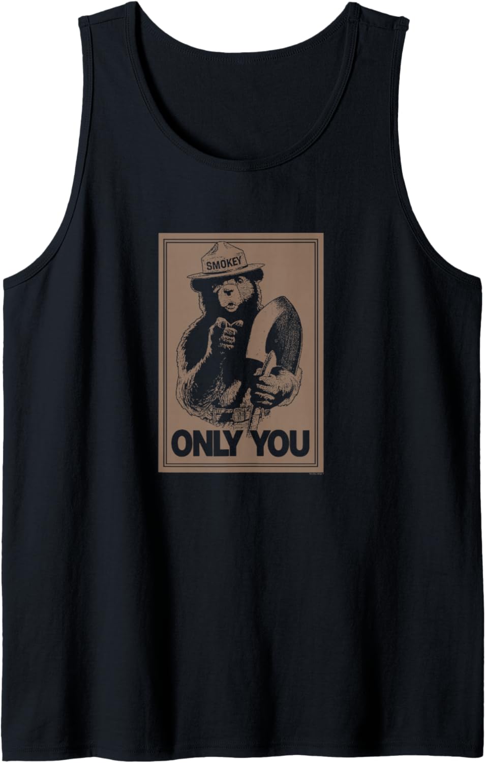 Smokey Bear Nur Sie Poster Tank Top