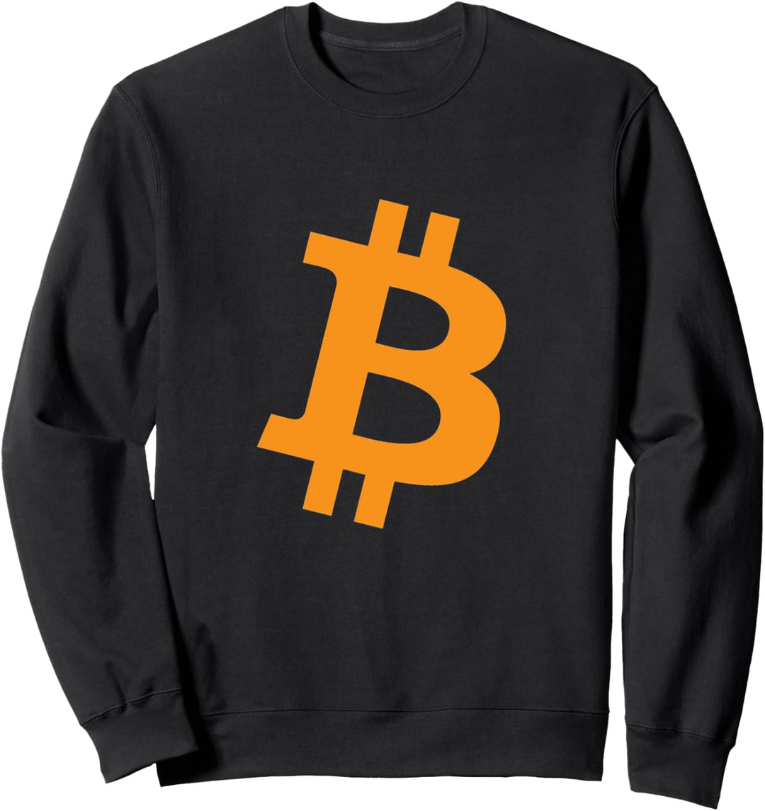 Bitcoin BTC Logo Cryptocurrency Trader #bitcoin Virales Sweatshirt