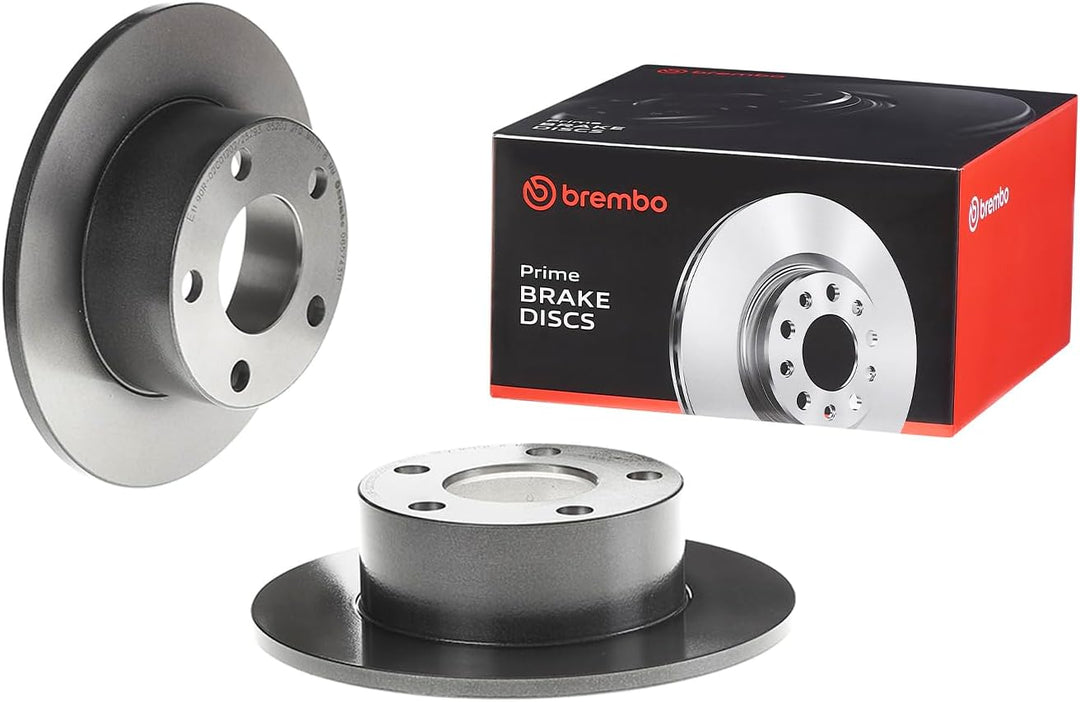 Brembo 08.5743.11 Hintere Bremsscheibe mit UV Lackierung, Anzahl 2