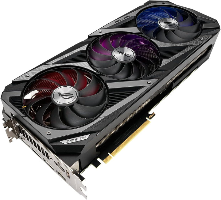 ASUS ROG Strix GeForce RTX 3090 24 GB OC Version Gaming Grafikkarte (Nvidia Ampere, PCIe 4.0, GDDR6X