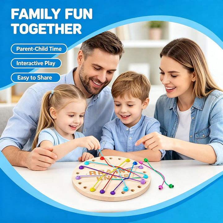 Brainy Knots Logikspiel–Geduldspiele & Rope-Challenge-Spiel für Kinder, Seiltricks und Familien-Bret