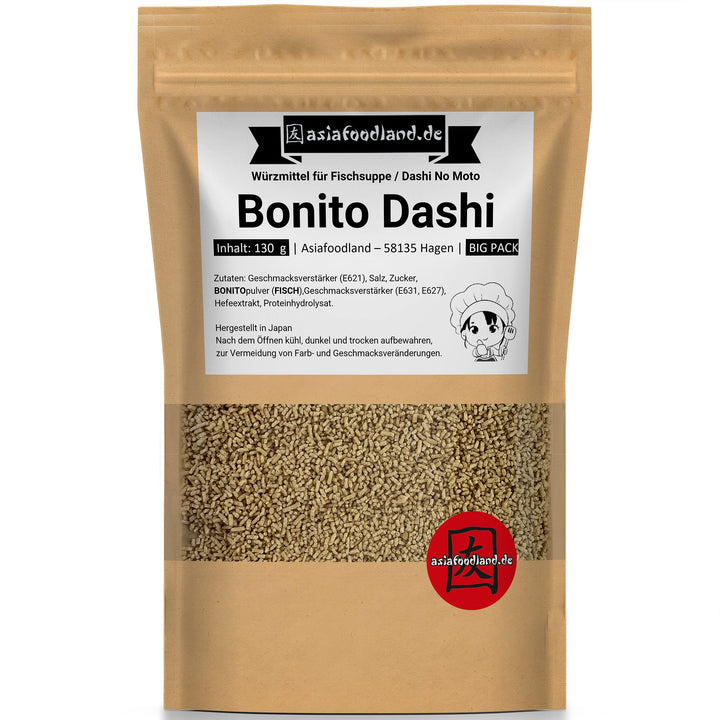 Asiafoodland - Big Pack - Bonito Dashi - Würzmittel für Fischsuppe - Dashi No Moto Pulver, 1er Pack
