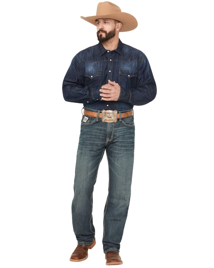 Cinch Herren Jeans 29W / 38L Hi Contrast Dark Rinse, 29W / 38L Hi Contrast Dark Rinse