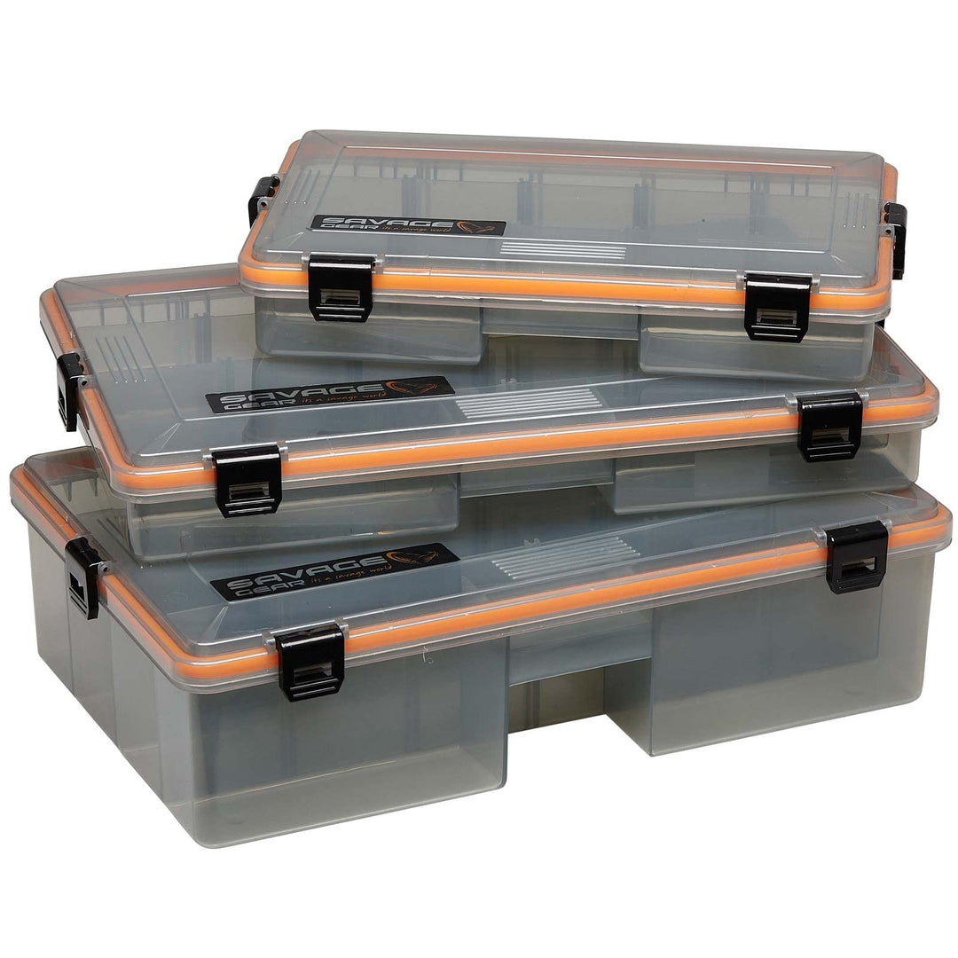 Savage Gear - Köderbox (WP Lurebox) Angeltasche Tacklebox Angelkoffer 6B (35,5 x 23 x 9,2 cm), 6B (3