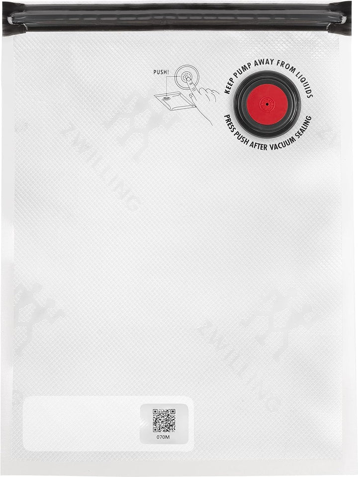 ZWILLING Fresh & Save Vakuum Starterset, Kunststoff, 16-teilig, inkl. Dose, Pumpe und Beutel, La Mer
