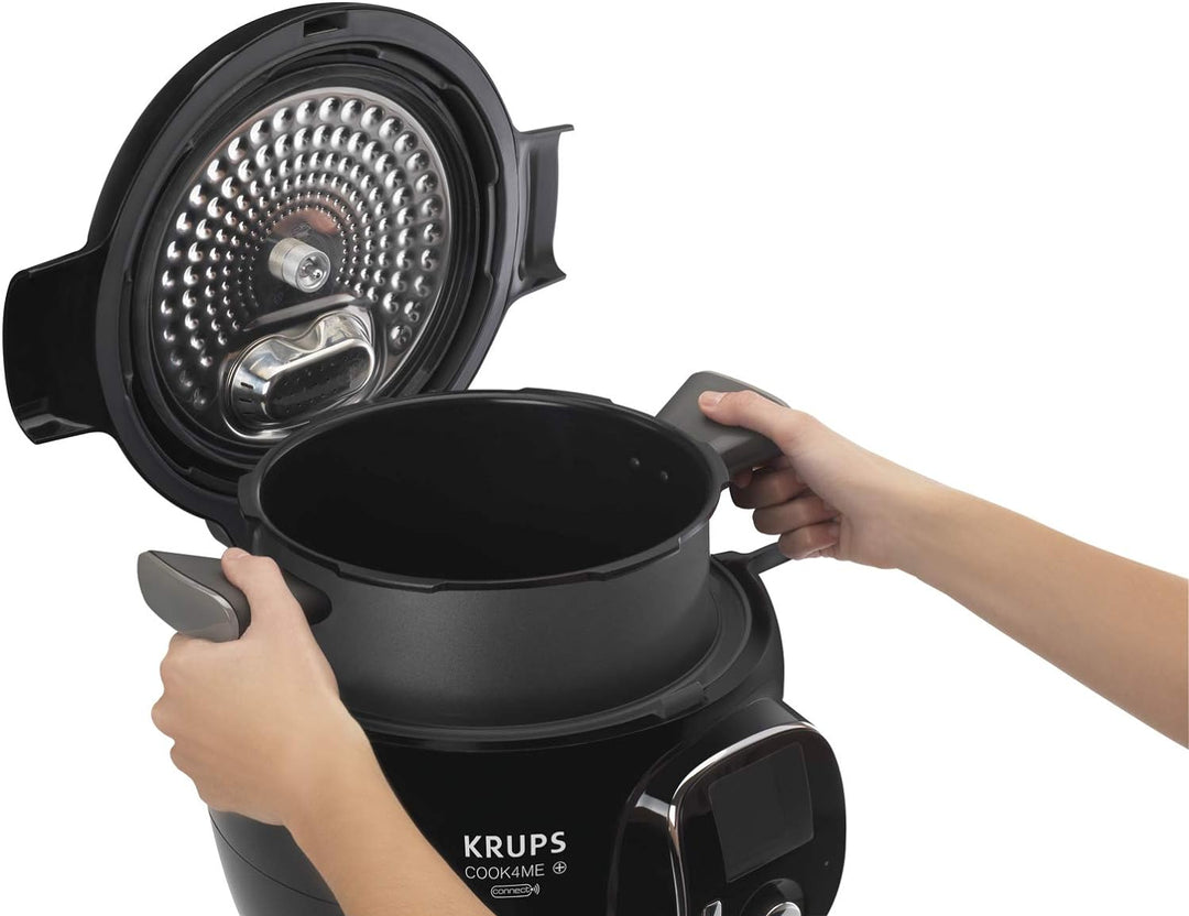 Krups CZ8568 Cook4Me+ Grameez Multikocher inkl. vernetzte Küchenwaage, (1600 Watt, 6 Kochstufen, Fas