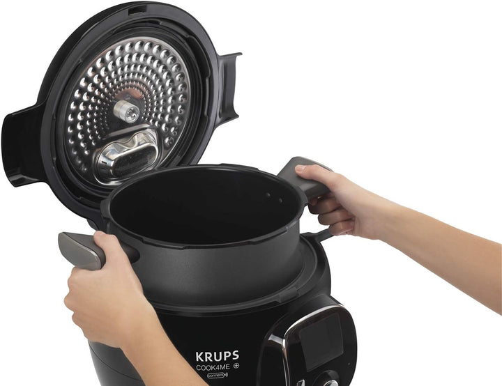 Krups CZ8568 Cook4Me+ Grameez Multikocher inkl. vernetzte Küchenwaage, (1600 Watt, 6 Kochstufen, Fas