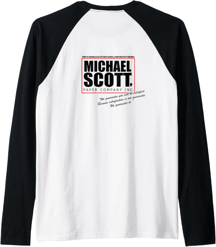The Office Michael Scott PapierpinselText Raglan