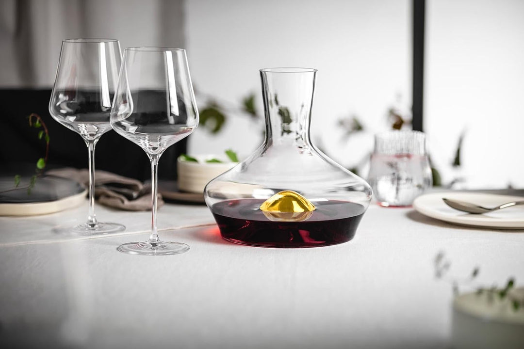 EISCH Dekantierkaraffe Sky mit No Drop Effekt, Dekanter mit SensisPlus-Belüftungstechnologie, Ideal