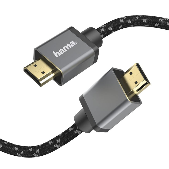 Hama Premium HDMI Kabel 5 Meter Ultra High Speed (Exzellentes Monitorkabel 4K / 8K, 48 Gbit/s, UHD B