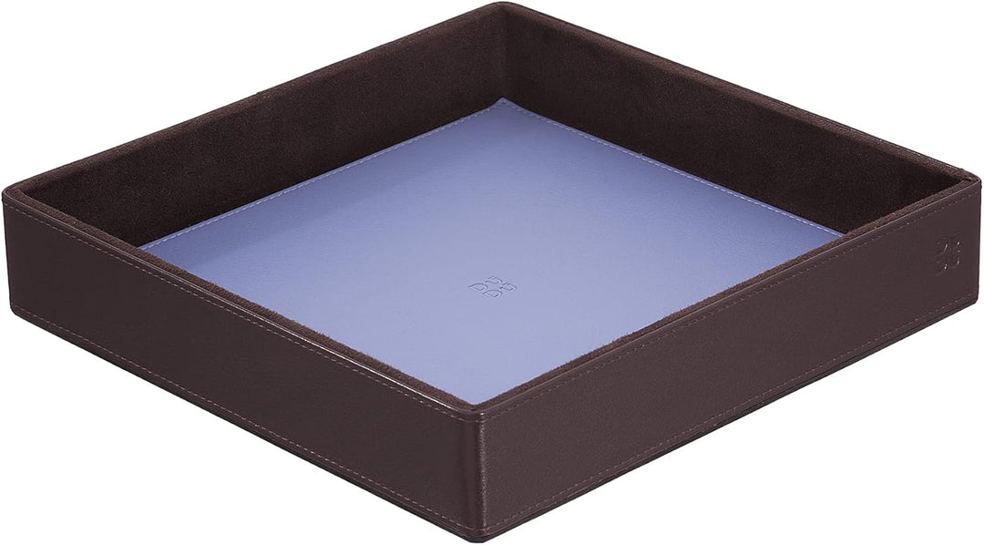 DUDU Schreibtisch-Set aus Leder für das Büro 4-teilig mit Taschenleerer Stifthalter Briefhalter Zett