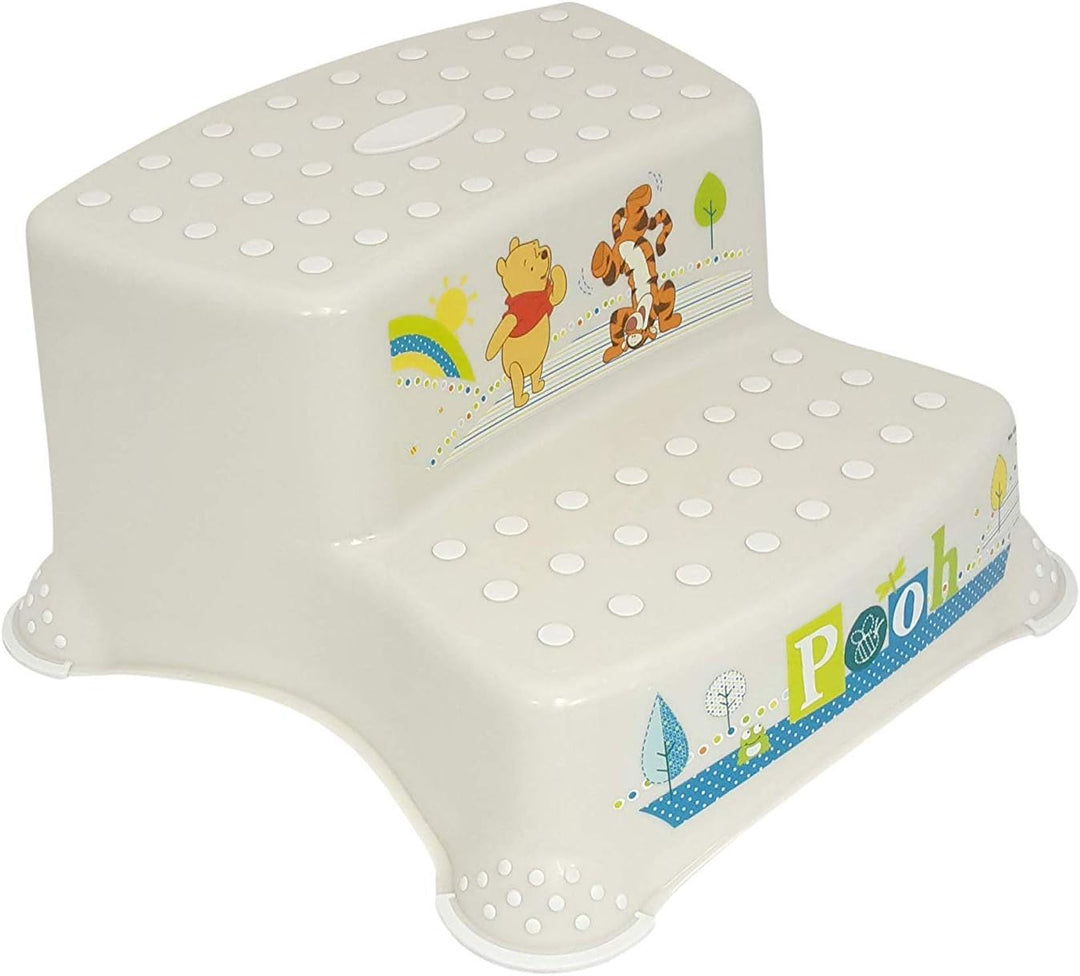 KiNDERWELT Töpfchen Set - für Kleinkinder, Topf, WC Aufsatz, Hocker (3er Set mit 2-stufigem Hocker)