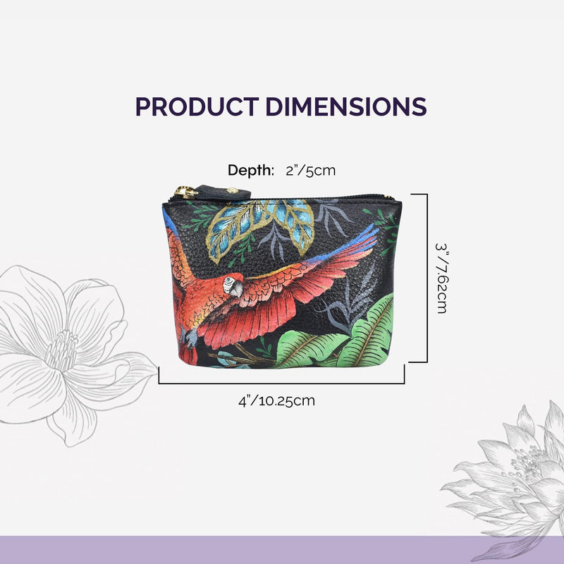 Anuschka Damen Coin Pouch Ac Mnzgeldbrse Rainforest Beauties, Rainforest Beauties