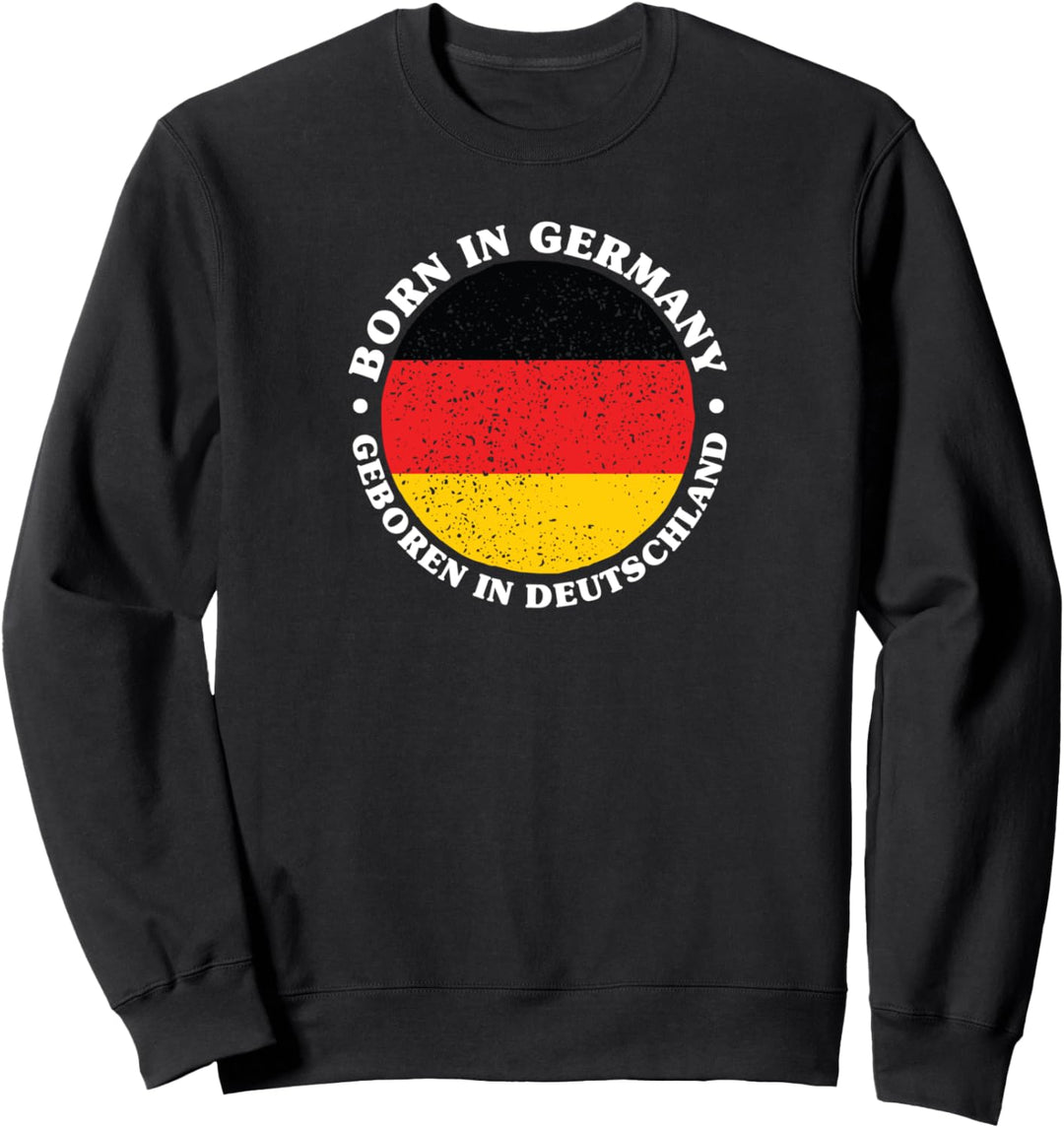 Deutsche Flagge Deutschland Patriotisches Retro Deutschland Sweatshirt