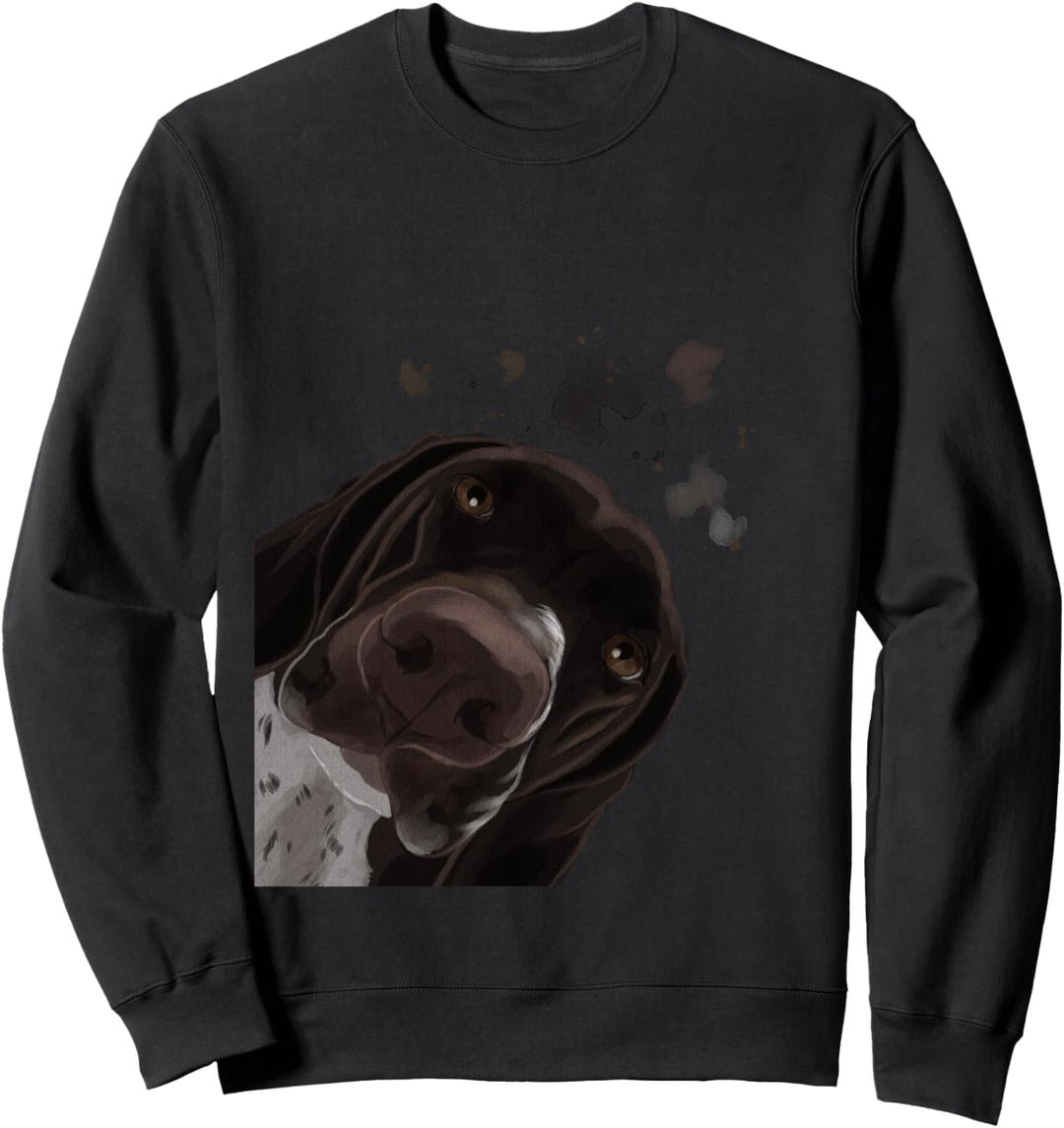 Hund Deutsch Kurzhaar Sweatshirt