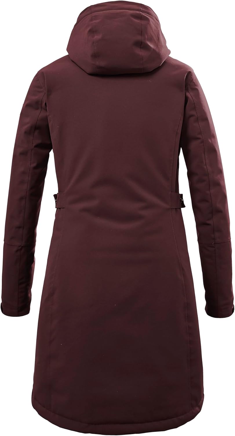 Killtec Damen Parka Funktionsparka mit abzippbarer Kapuze KOW 165 WMN PRK wasserdicht, Winddicht, at