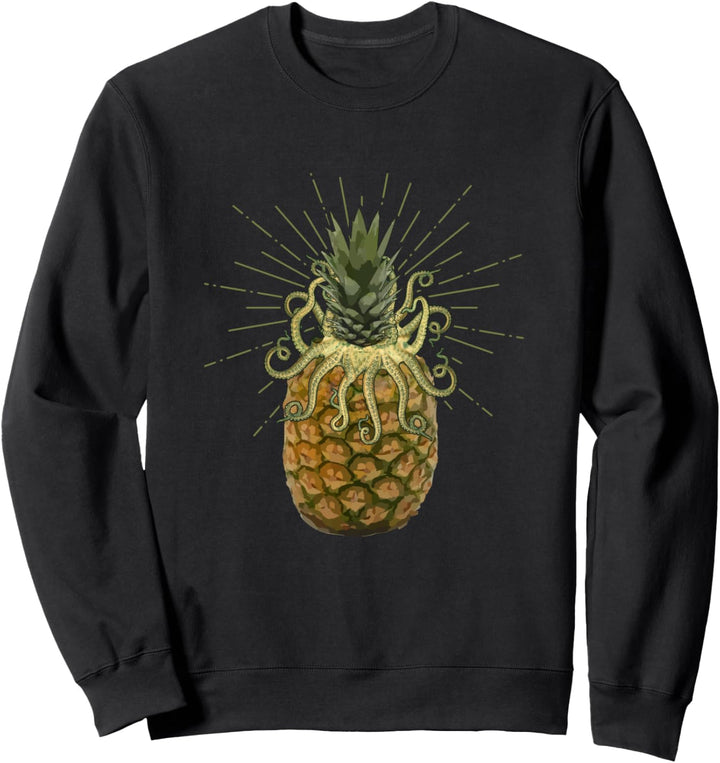 Octopus Pineapple Hawaiian Aloha Beach Hawaii Summer Lover Sweatshirt